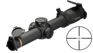 Leupold VX-6HD Gen 2 1-6x24 30mm riflescope with illuminated FireDot Duplex reticle, matte black