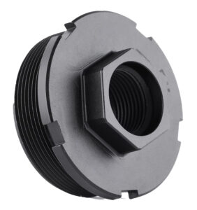 Dead Air LT315 HUB Direct Thread Mount 5/8"x24 4140 HT Alloy Steel Black Nitride