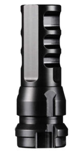 Dead Air DA103 KeyMo Muzzle Brake Black Nitride 4140 HT Alloy Steel 3/4"x24 Threads 338 Cal