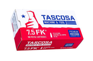 Italian Firearms Group TMTAMMOF9 7.5FK 101gr Flat Nose 50 Per Box/12 Case