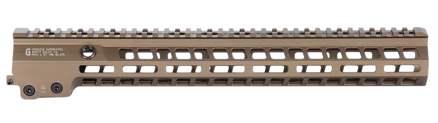 184910.jpg Geissele Automatics 05575S Super Modular Rail MK14 DDC Aluminum 15" Long