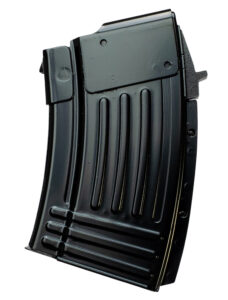 Global Ordnance LLC 810091157381 10rd Fully Ribbed 7.62x39mm Fits AK-47 Black Steel