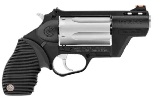 Taurus Public Defender Poly Judge Revolver, .45 Colt/.410, 2.5-Inch Barrel, Stainless, 5-Shot - view 3