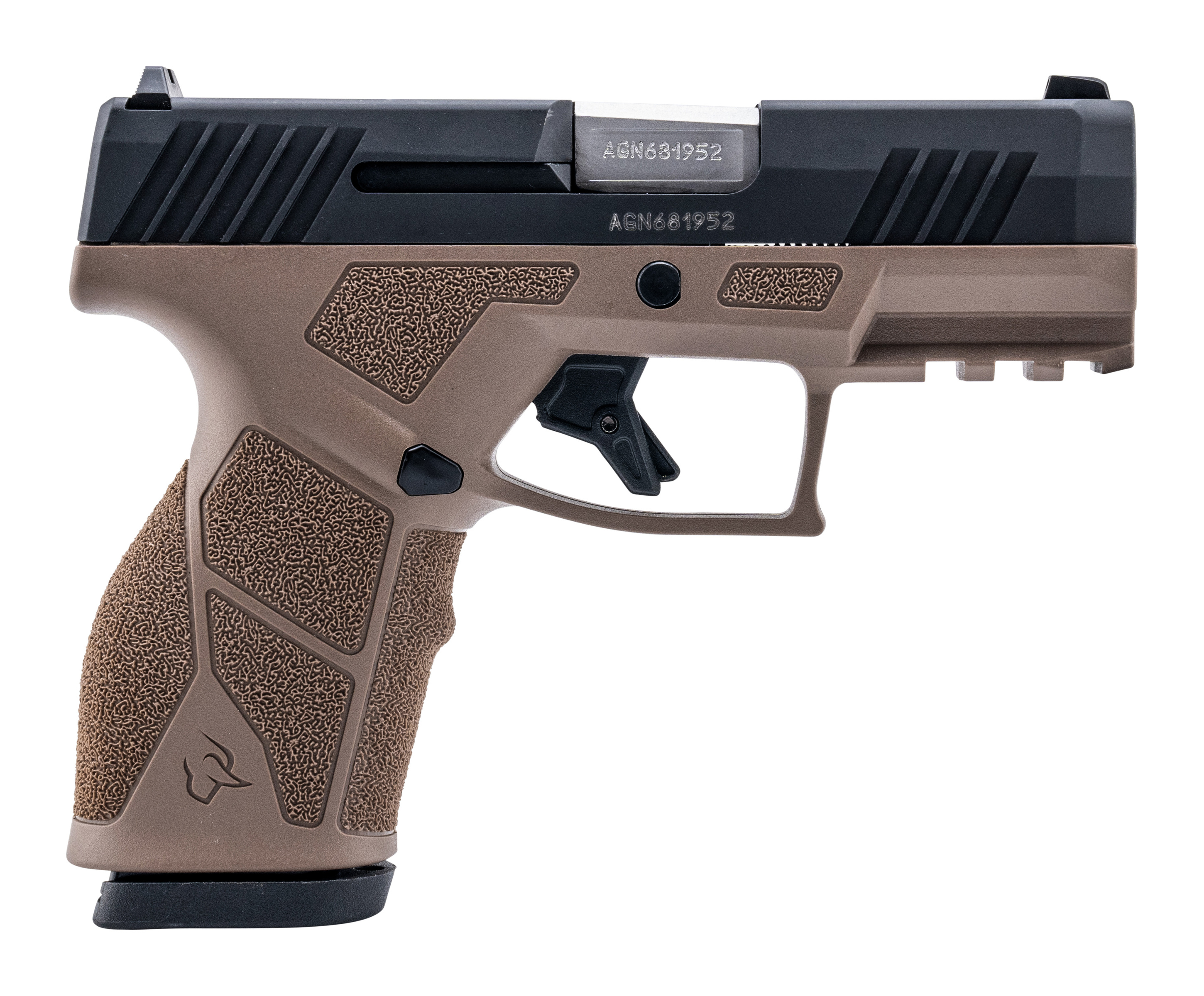 Taurus GX2 Pistol, 9mm, Black/Brown, 13+1