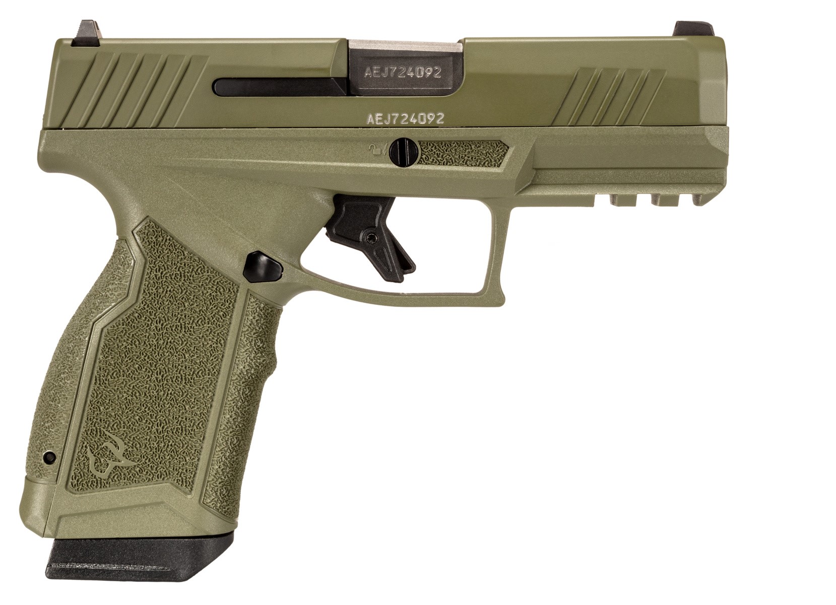 Taurus GX4 Carry Pistol, 9mm, Green/Green, 3.7-Inch Barrel, 10-Round