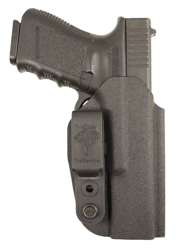 DeSantis Gunhide 137KJB2Z0 Slim-Tuk IWB Black Kydex Belt Clip Fits Glock 17 Ambidextrous