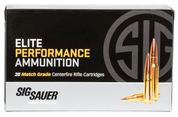 Sig Sauer E3WMM120 Marksman Elite 300 Win Mag 190 gr Open Tip Match 20 Per Box/ 25 Case