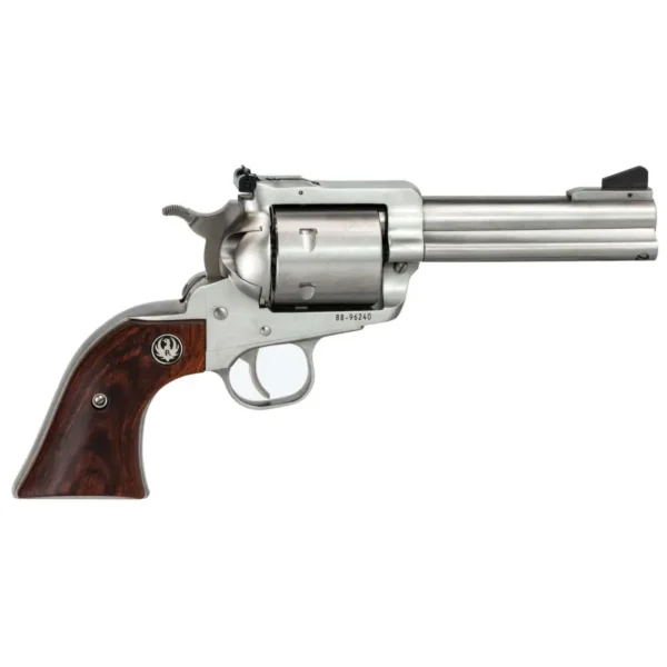 Ruger New Model Super Blackhawk Revolver, .44 Magnum, 4.62-Inch Barrel, Stainless, 6-Shot