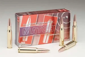 HORNADY SUPERFORMANCE MATCH 223 REM 75GR BTHP 20RD BX 200RD CASE - additional view