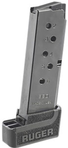 Ruger 90626 LCP II 7rd Extended w/Grip Extension 380 ACP Blued Steel
