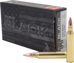 Hornady 80234 Black 223Rem 62gr Full Metal Jacket 20 Per Box/10 Case