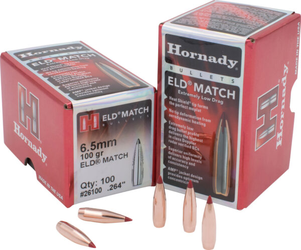 Hornady ELD Match 6.5mm 100gr Bullets