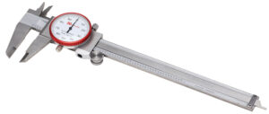 Hornady 050075 Dial Caliper Silver Multi Caliber Stainless Steel Includes Storage Case