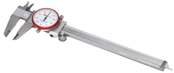 Hornady 050075 Dial Caliper Silver Multi Caliber Stainless Steel Includes Storage Case
