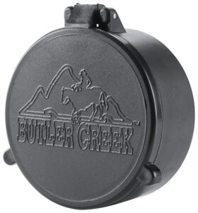 Butler Creek 30070 Flip-Open Objective Scope Cover 36.30mm Obj. Size 07 Black Polymer