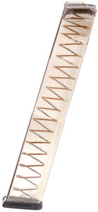 ETS Group GLK22210 Pistol Mags 30rd Extended 40 S&W Compatible w/Glock 22/23/24/27/35 Gen1-4 Clear Polymer