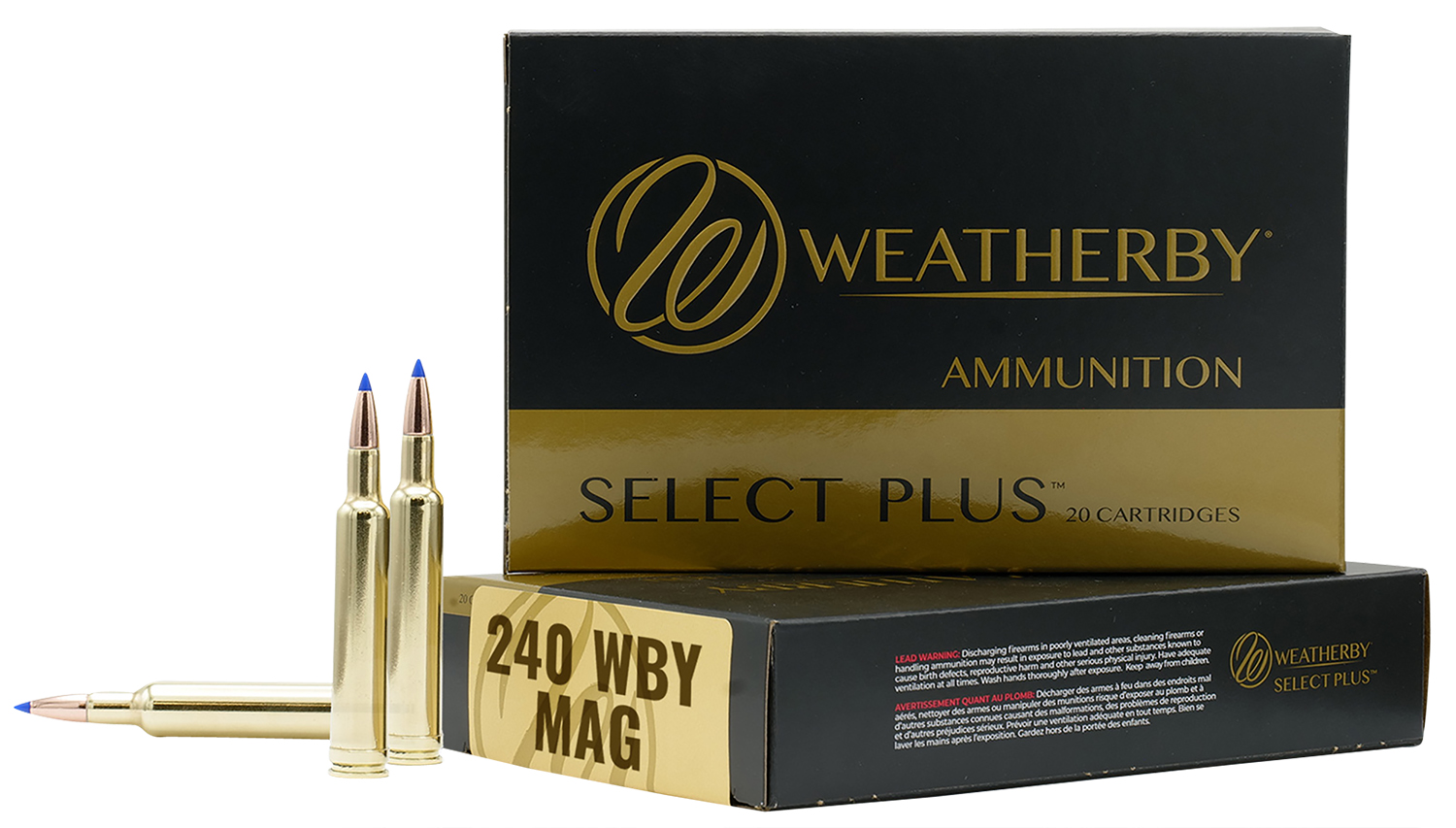 Weatherby Select Plus 240 Weatherby Magnum 80gr Barnes Tipped TSX