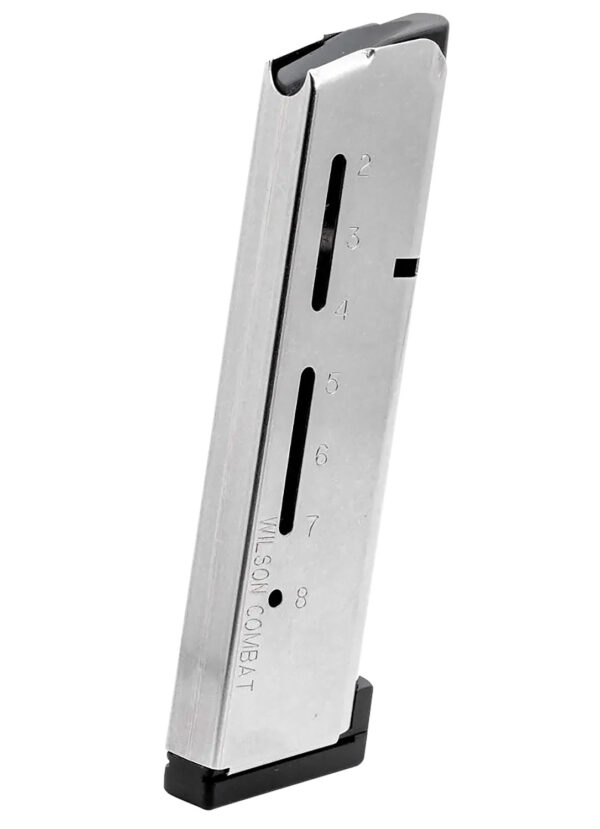 Wilson Combat 1911 Elite Tactical (chambered in .45 ACP+P) Aluminum FP 8-Round .45 ACP Magazine