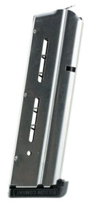 Wilson Combat 47FX 1911 9rd Detachable w/ Standard Floor Plate 40 S&W Stainless Steel