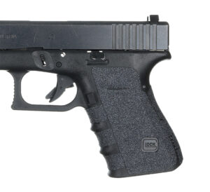 Talon Grips 110G Adhesive Grip Compatible w/Glock 19/23/25/32/38 Gen4 w/No Backstrap, Black Textured Granulate