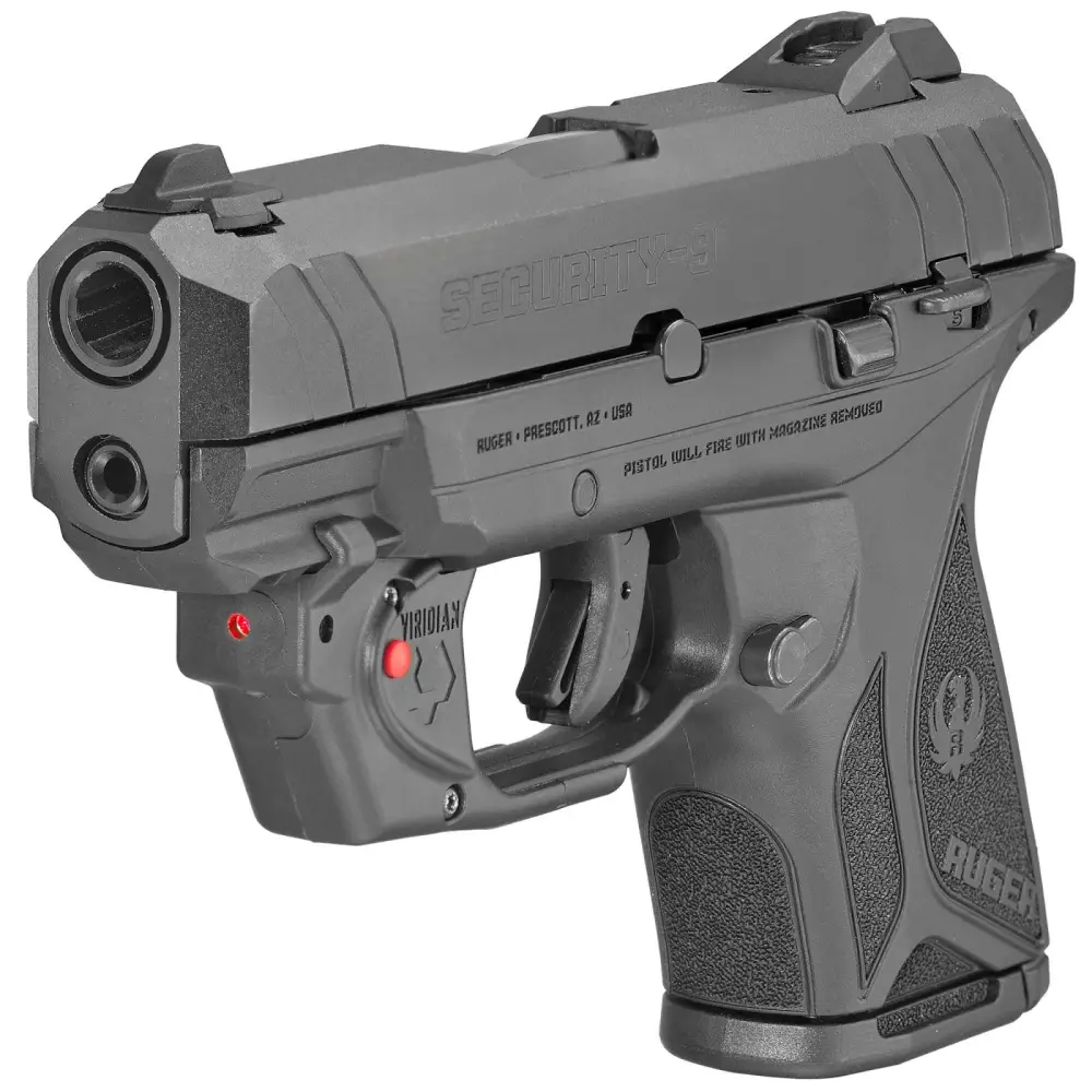 294308 14159798.webp RUGER SECURITY-9MM 3.4" PSTL BLK/BLK 10+1 MS W/ VIR LSR - additional view