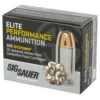 SIG SAUER ELITE V-CROWN 10MM 180GR JHP 20RD BX 200RD CASE - additional view