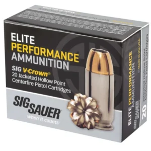 SIG SAUER V-CROWN 45ACP 230GR JHP 20RD BX 200RD CASE - additional view