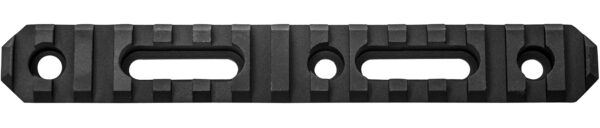 GrovTec 6 Inch 15-Slot Picatinny Rail Section - Black Anodized