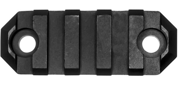 GrovTec 2.2-Inch 5-Slot M-Lok Rail, Black Anodized