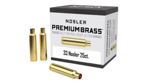 Nosler .33 Nosler Unprimed Rifle Brass