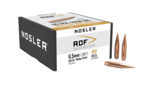 Nosler RDF Match 6.5mm 140gr Hollow Point Boat Tail Bullet