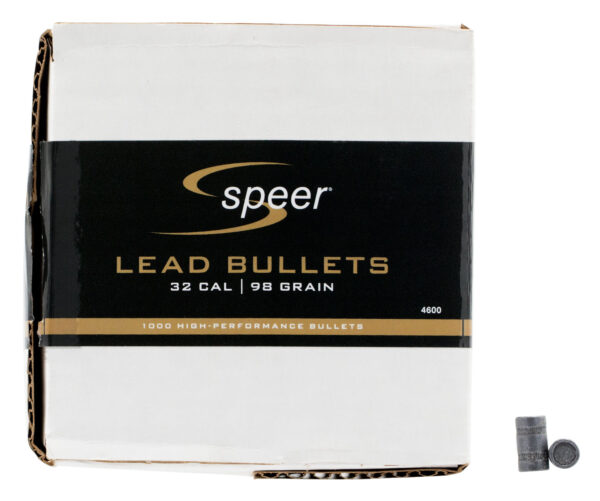 Speer 4600 Handgun 32Cal 98gr Lead Wadcutter 1000/Box