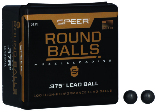 Speer Lead Balls, .36 Caliber, 79 Grain, 100-Count Box