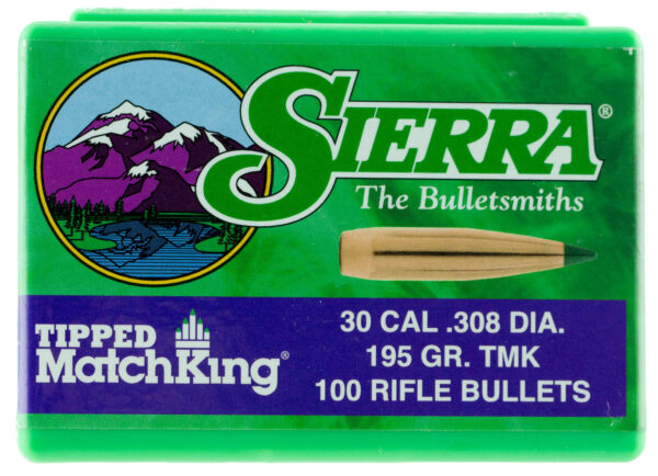 Sierra Tipped MatchKing .30 Caliber 195gr Bullet