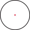 BSA 1X30MM RED DOT SIGHT - 5-M.O.A. DOT BLACK MATTE - additional view