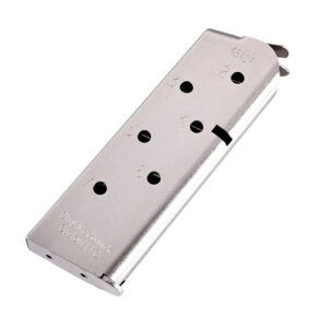 CMC Products 14120 Match Grade 7rd 45 ACP Fits 1911 Officer Stainless Steel