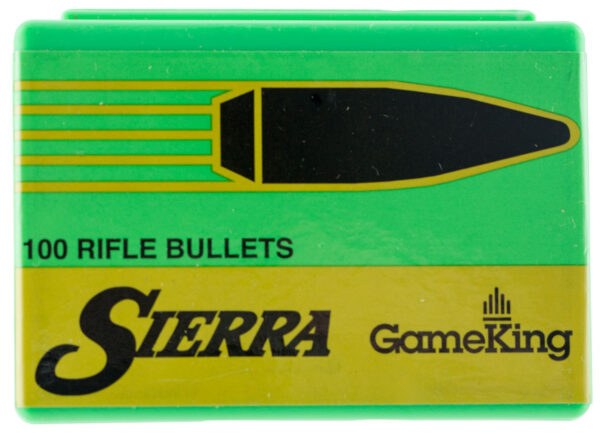 Sierra GameKing Bullets, 6.5 Creedmoor 130gr Hollow Point Boat Tail