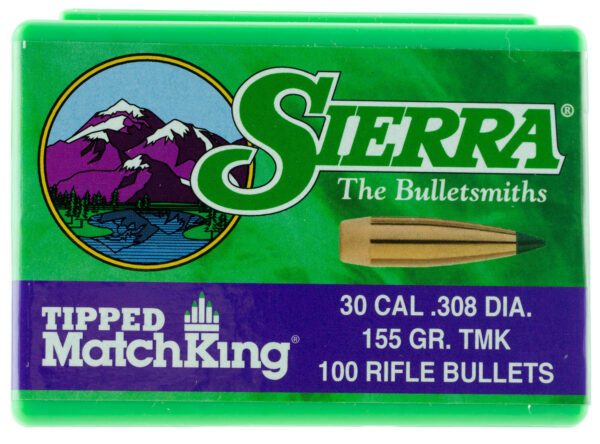 Sierra Tipped MatchKing .30 Caliber 155gr Bullet