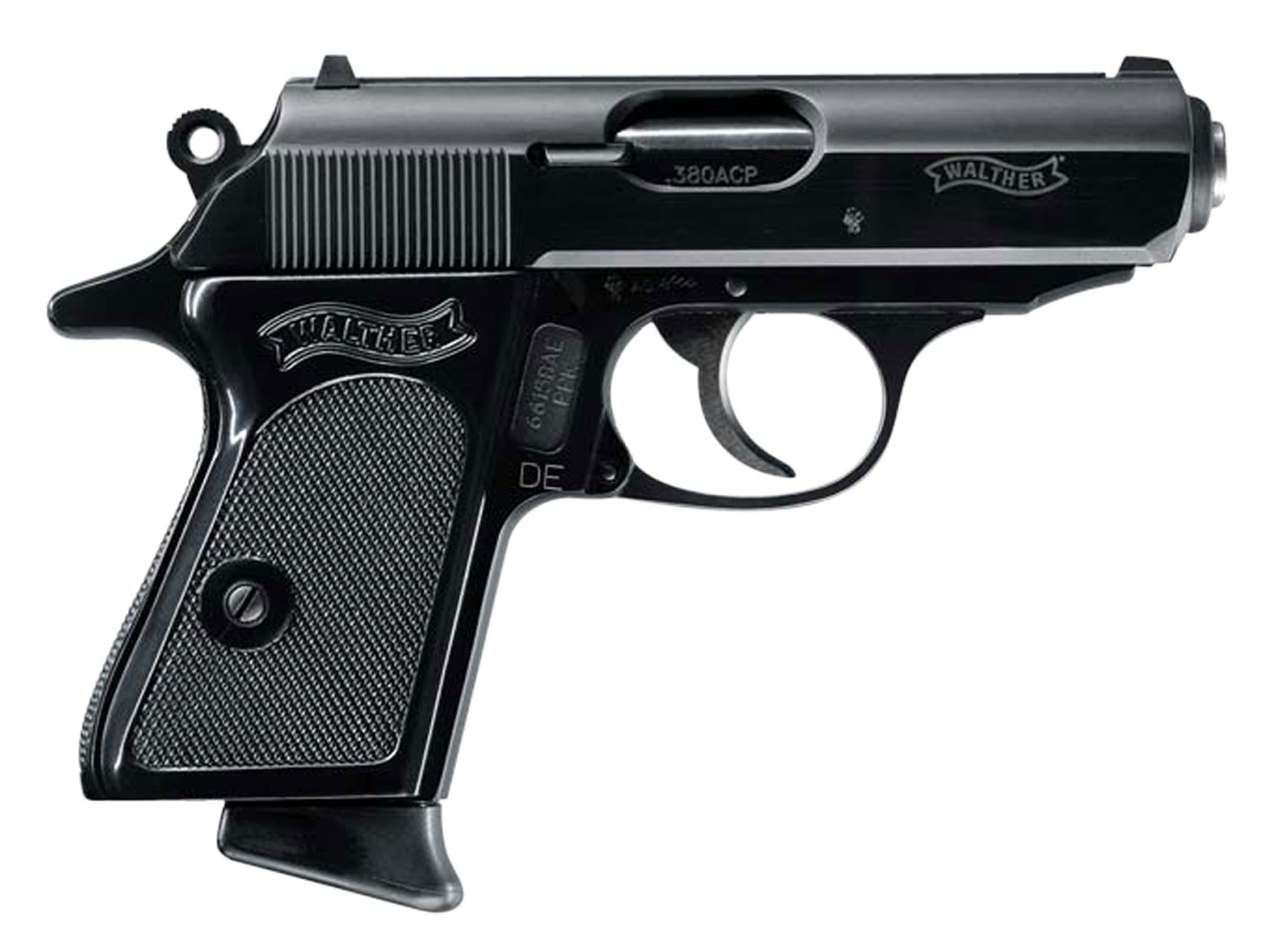Walther PPK Pistol, .380 ACP, 3.3-Inch, Black