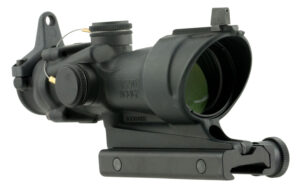 Trijicon 100091 ACOG Black Hardcoat Anodized 4x32mm Illuminated Amber Crosshair 223 Reticle