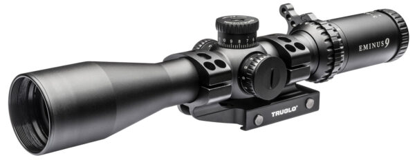 TruGlo TG-8539TLR Eminus Black Anodized 3-9x42mm 30mm Tube Dual Illuminated (Green/Red)TacPlex MOA Reticle