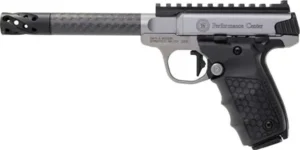 SMITH & WESSON PC SW22 VICTORY TARGET 22LR PISTOL O.R. CARBON 6" BBL, SAO 10RD MAGAZINE - additional view