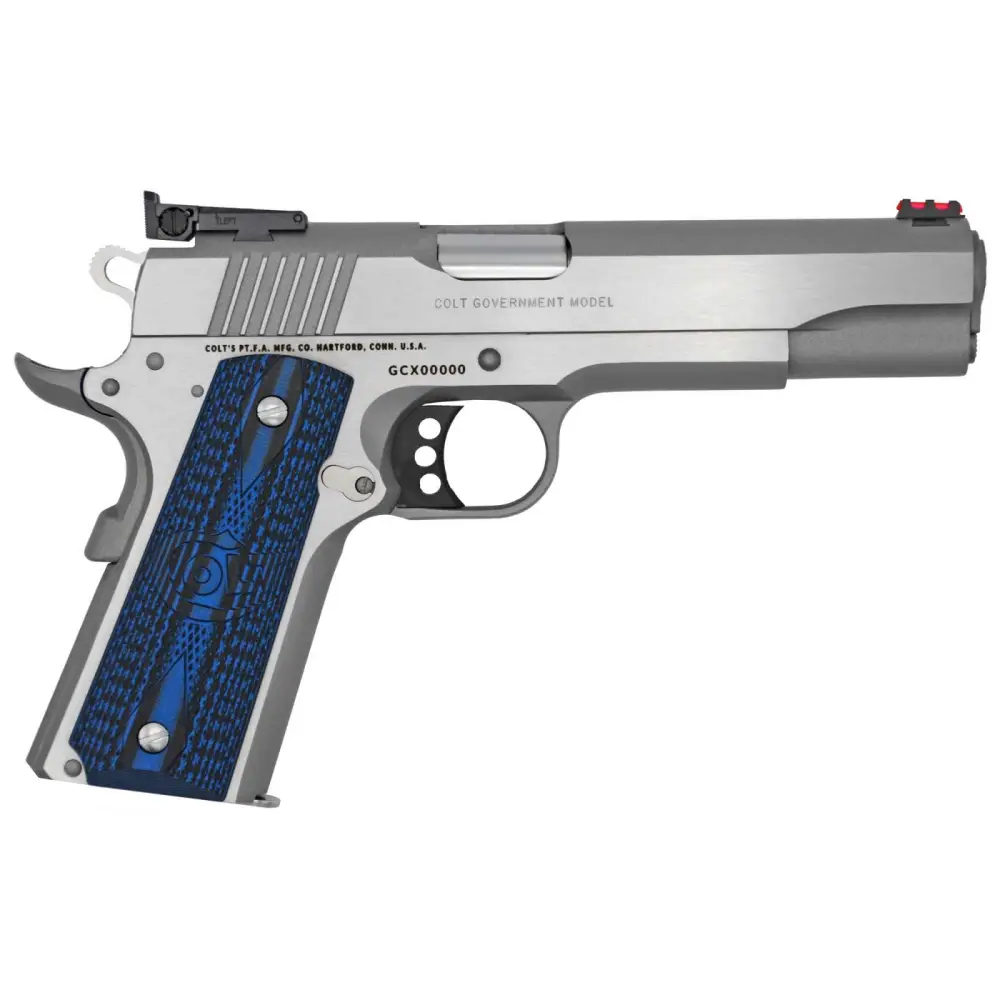 Colt 1911 Gold Cup Lite Pistol, 9mm, 5-Inch, Stainless, 9-Round