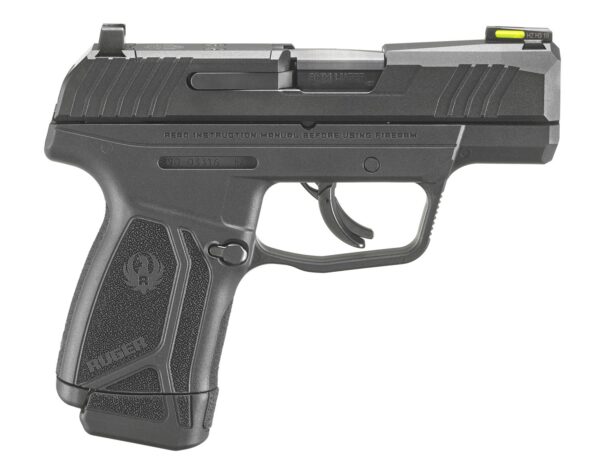 Ruger Max-9 Pistol, 9mm, Black, 12+1, Manual Safety