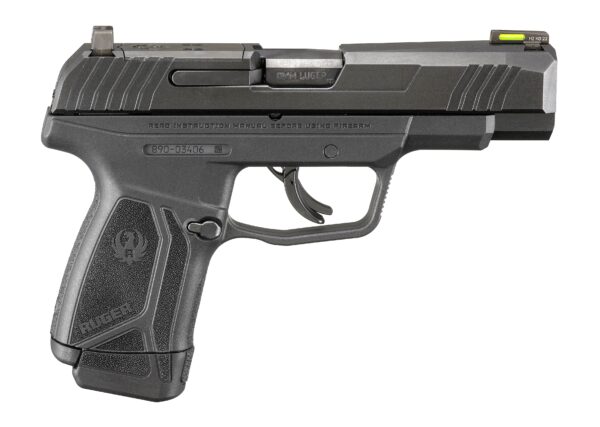 Ruger Max-9 Pistol, 9mm, Black, 12+1, Optic Ready