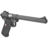 RUGER MRK IV TRGT 22LR 10" BLUED CHCKRD BLK GRP ADJ SIGHT 10RD - additional view