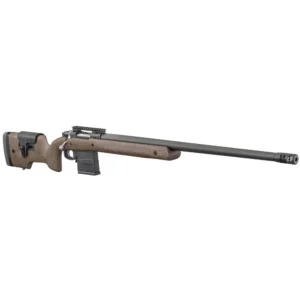 RUGER HAWKEYE LR TRGT 308WIN BOLT 26" MT BLK THRDE BBL, SPECK BLK/BRN LAM STOCK, 10RD DETACH MAG - additional view