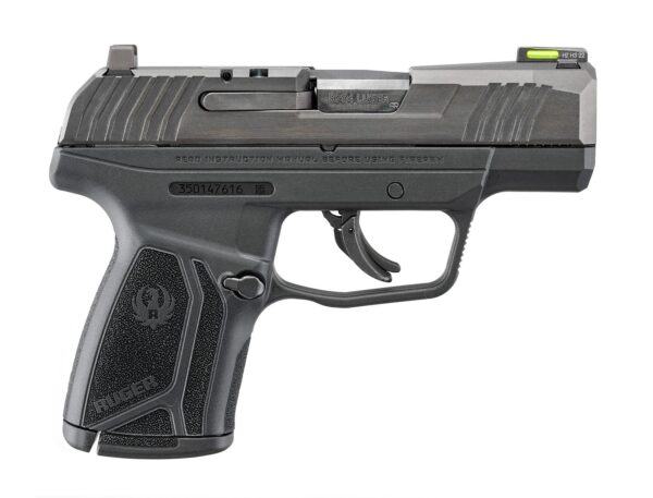 Ruger Max-9 Pistol, 9mm, Black, 10+1, MS/CA Compliant
