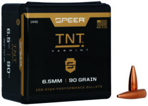 Speer 1445 TNT 6.5Creedmoor 90gr Jacketed Hollow Point 100 Per Box/5 Case