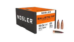 Nosler Ballistic Tip .20 Cal 40 gr Varmint Bullets